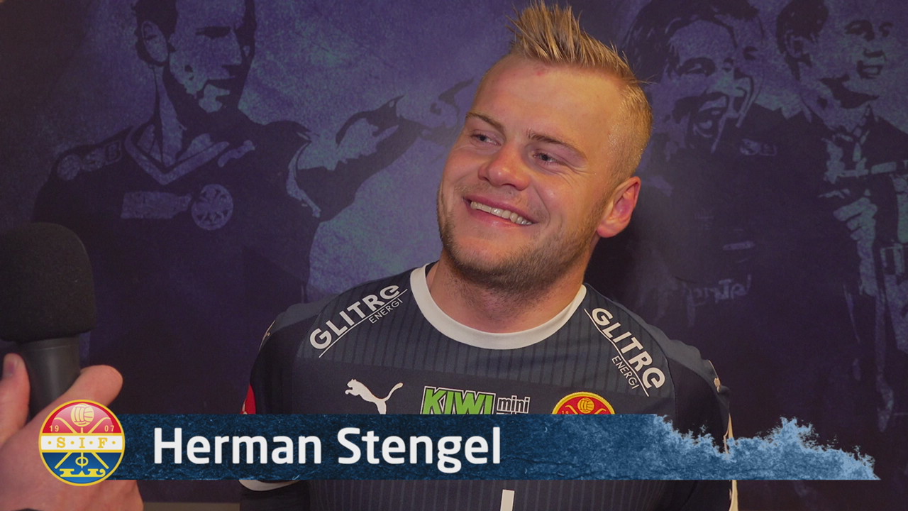 Stengel etter seier og og scoring mot Notodden